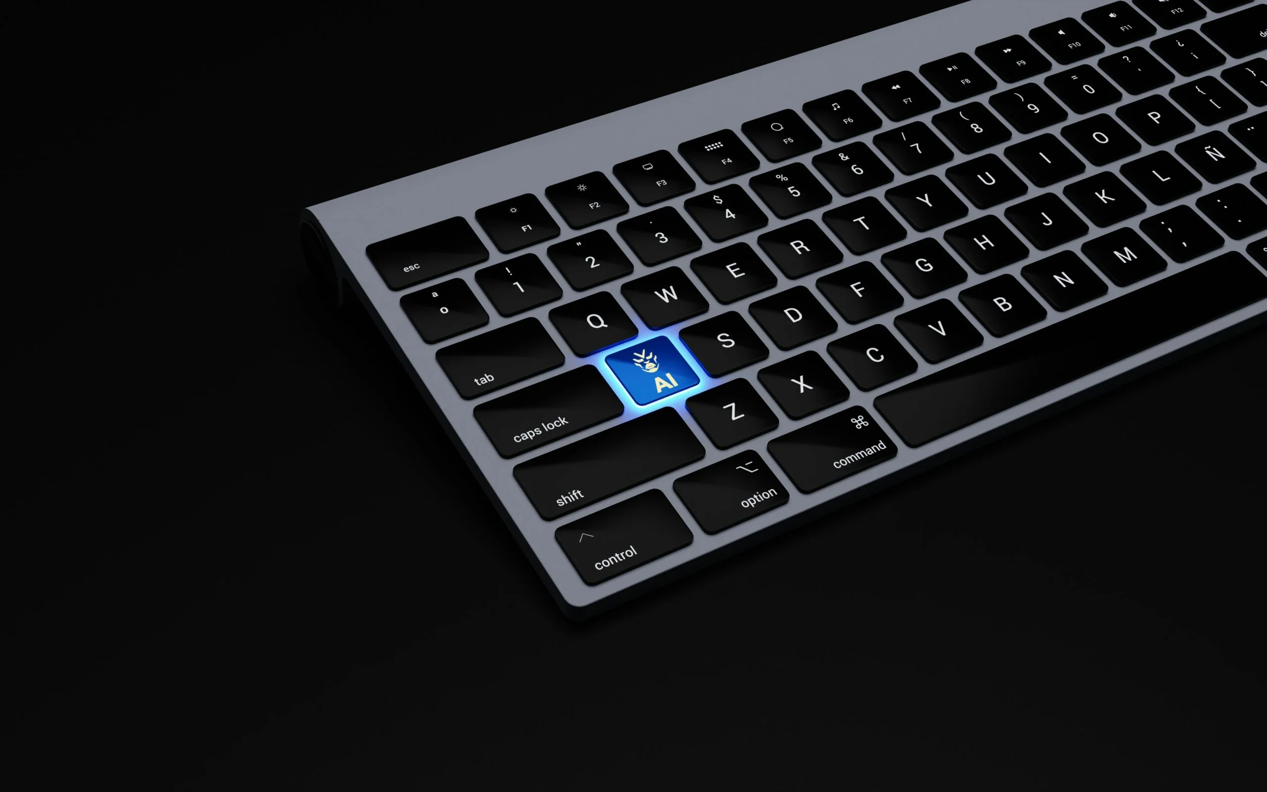 Comparativa de las Mejores Herramientas de Chatbots y Soporte Multicanal: ¿Cuál es la Ideal para tu Negocio? 1 a black keyboard with a blue button on it