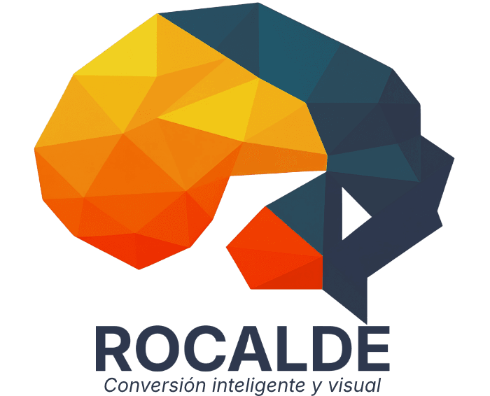 Logotipo de ROCALDE - Conversión inteligente y visual