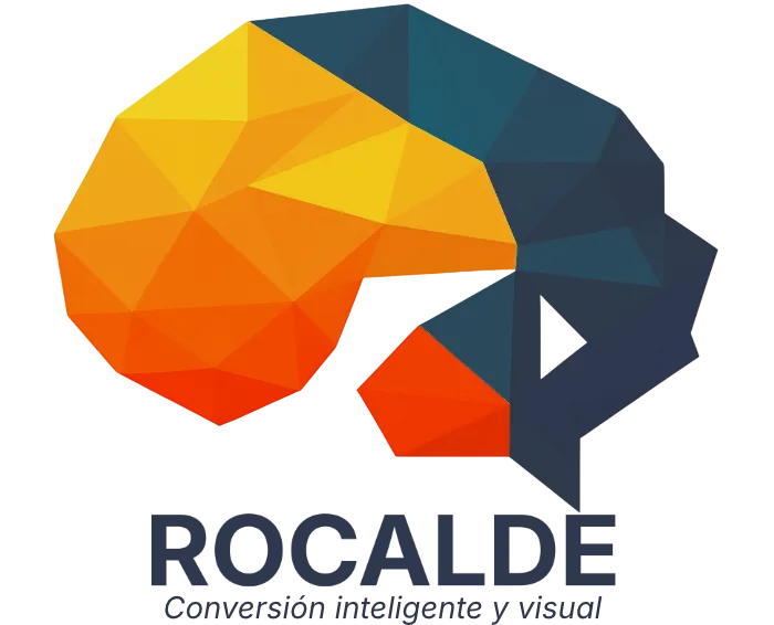 Logotipo de ROCALDE - Conversión inteligente y visual